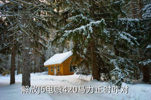 420解放动机正时怎么对，解放J6电喷420马力正时咋对