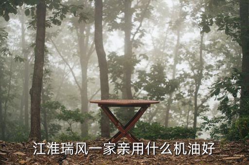 江淮瑞风一家亲用什么机油好