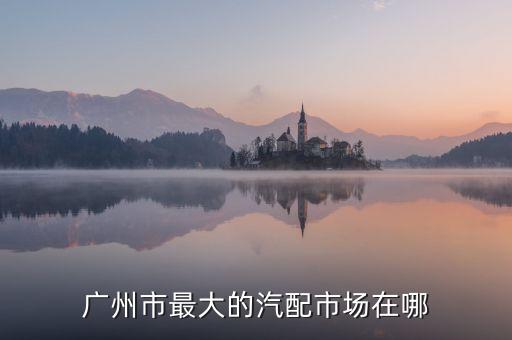 广州市最大的汽配市场在哪