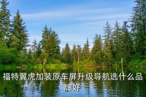 福特翼虎加装原车屏升级导航选什么品牌好