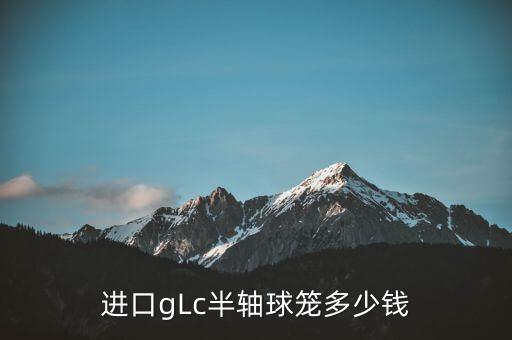 进口gLc半轴球笼多少钱
