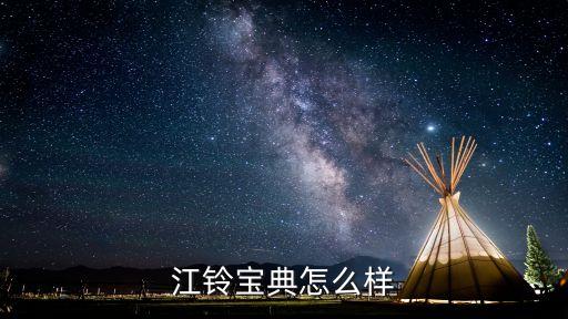 江铃宝典怎么样
