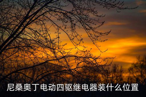 尼桑奥丁电动四驱继电器装什么位置