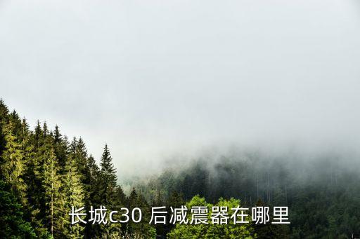 长城c30爆震传感器在哪里，长城腾翼c30曲传感器发动机上位置
