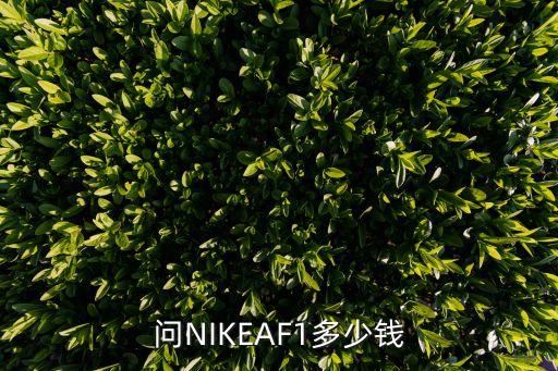问NIKEAF1多少钱