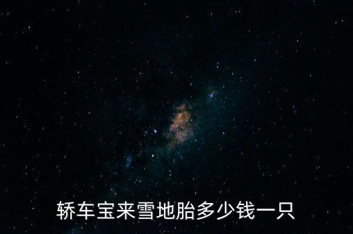 轿车雪地胎多少钱，轿车宝来雪地胎多少钱一只