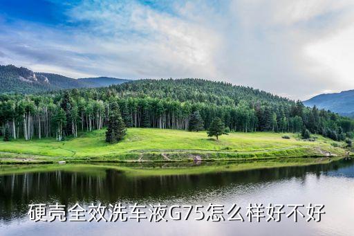 硬壳全效洗车液G75怎么样好不好
