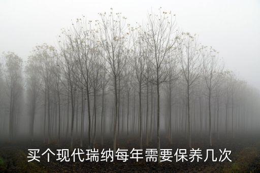 买个现代瑞纳每年需要保养几次