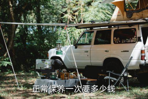 正常保养一次要多少钱