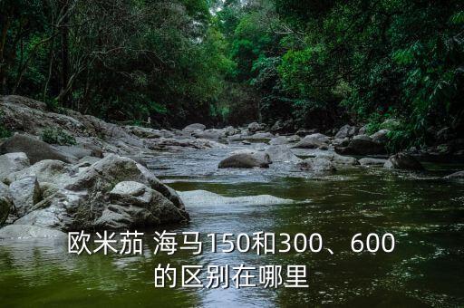 欧米茄 海马150和300、600的区别在哪里