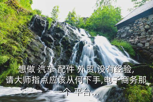 汽车配件外贸最好用的平台是哪个,二手汽车配件,哪个平台最好