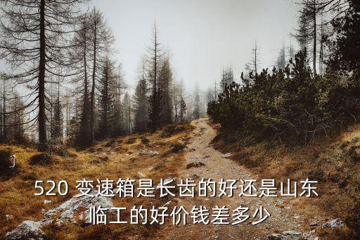 520 变速箱是长齿的好还是山东 临工的好价钱差多少