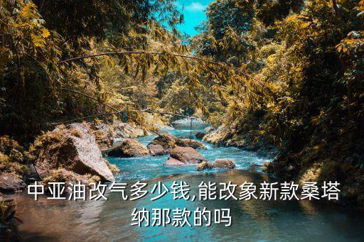  中亚油改气多少钱,能改象新款桑塔纳那款的吗