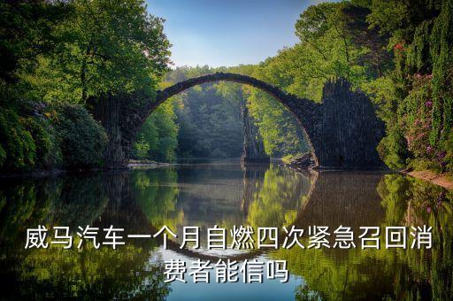  威马汽车一个月自燃四次紧急召回消费者能信吗