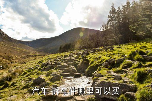 汽车 拆车件哪里可以买