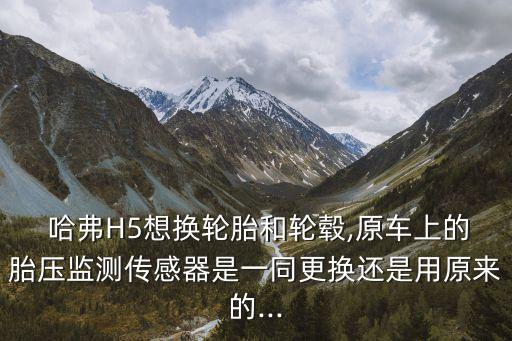  哈弗H5想换轮胎和轮毂,原车上的胎压监测传感器是一同更换还是用原来的...