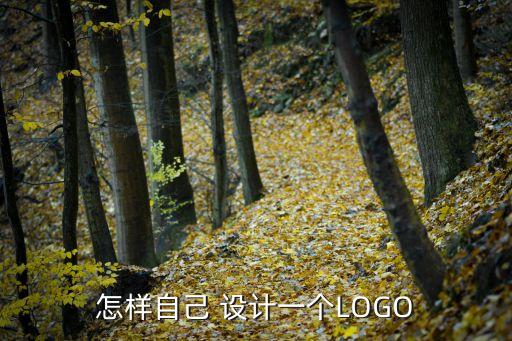 怎样自己 设计一个LOGO