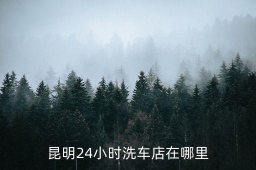 昆明24小时洗车店在哪里