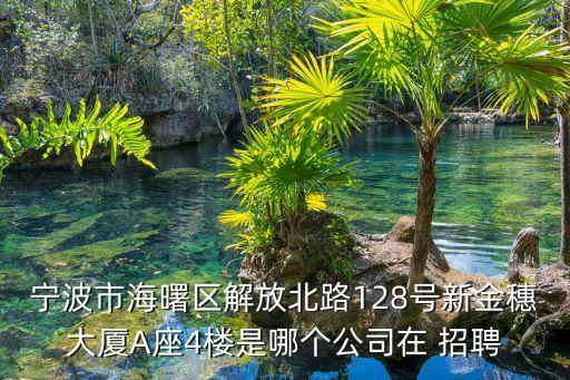 宁波市海曙区解放北路128号新金穗大厦A座4楼是哪个公司在 招聘