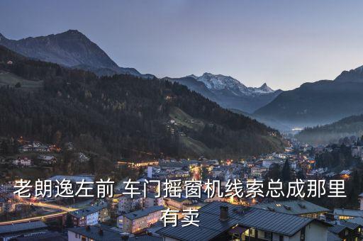 老朗逸左前 车门摇窗机线索总成那里有卖