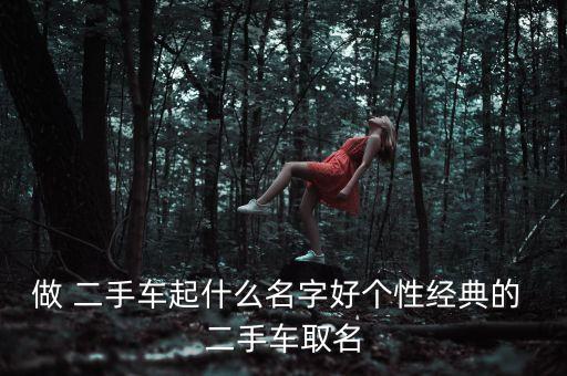 做 二手车起什么名字好个性经典的 二手车取名