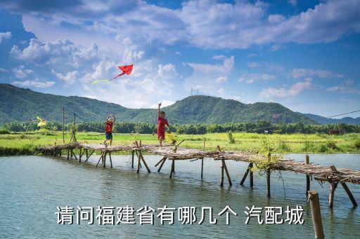 请问福建省有哪几个 汽配城