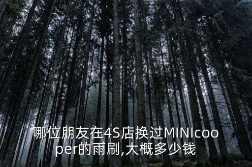 宝马525雨刮片多少钱