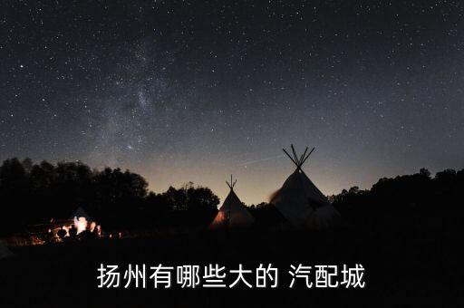 扬州有哪些大的 汽配城