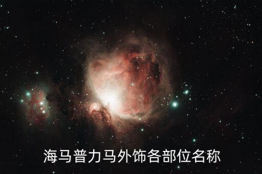  海马普力马外饰各部位名称