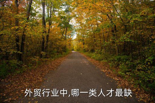  外贸行业中,哪一类人才最缺