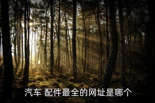  汽车 配件最全的网址是哪个