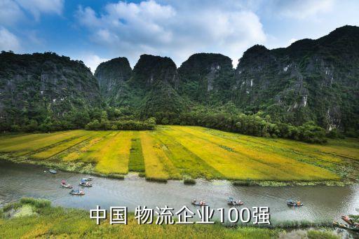 中国 物流企业100强