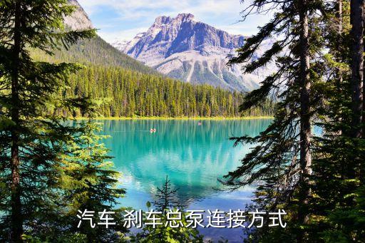 汽车 刹车总泵连接方式
