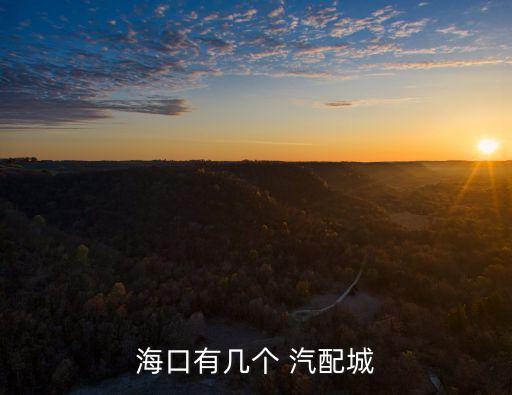 海口有几个 汽配城