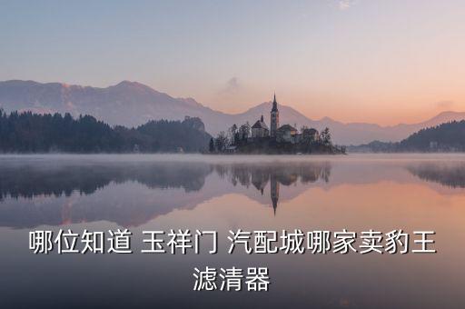 西安玉祥门汽配城网店