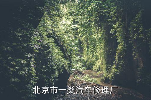 北京市一类汽车修理厂
