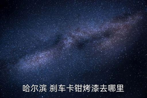 附近有没有修刹车的