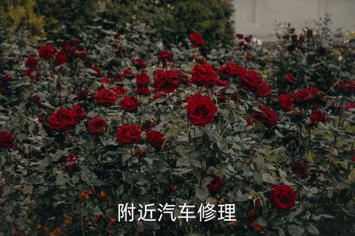 附近汽车修理