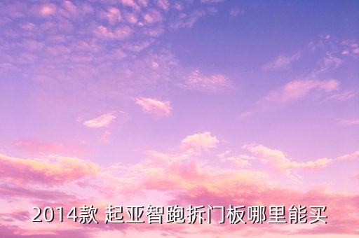 2014款 起亚智跑拆门板哪里能买