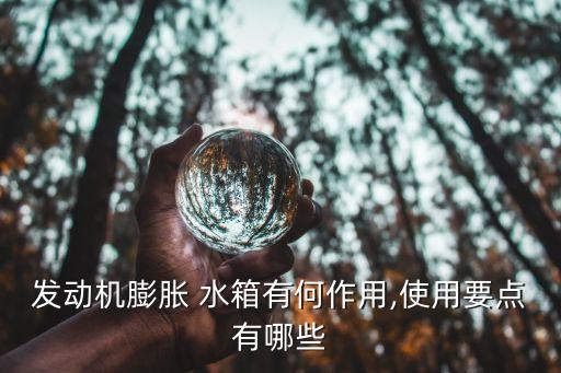 发动机膨胀 水箱有何作用,使用要点有哪些