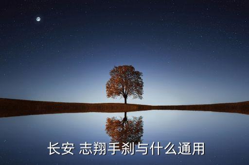  长安 志翔手刹与什么通用