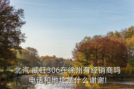  北汽 威旺306在徐州有经销商吗 电话和地址是什么谢谢!