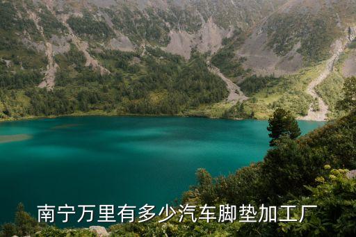 南宁万里有多少汽车脚垫加工厂
