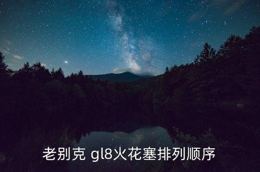 老别克 gl8火花塞排列顺序