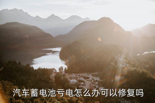 汽车电瓶没电了怎么恢复电量,自动挡汽车电瓶没电了怎么恢复电量