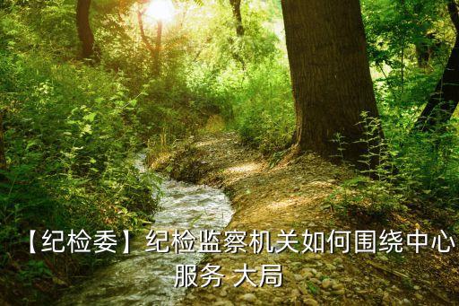 【纪检委】纪检监察机关如何围绕中心服务 大局
