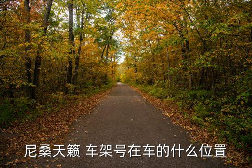 东风日产车架号在哪里