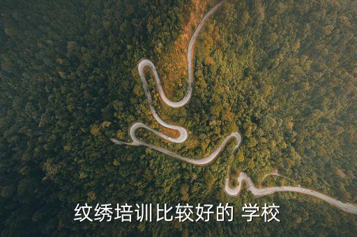 纹绣培训比较好的 学校
