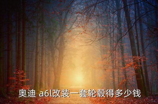  奥迪 a6l改装一套轮毂得多少钱