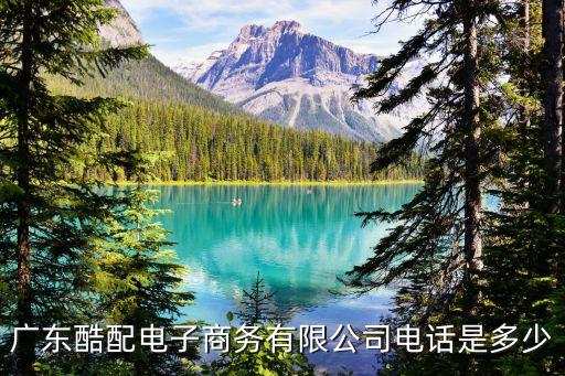 广东酷配电子商务有限公司电话是多少